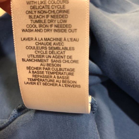 Perry Ellis Cotton Polo Men’s Large Blue - Picture 3 of 8